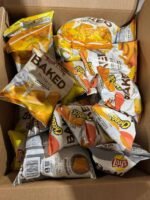 Chip Box Snacks Liquidation Pallet