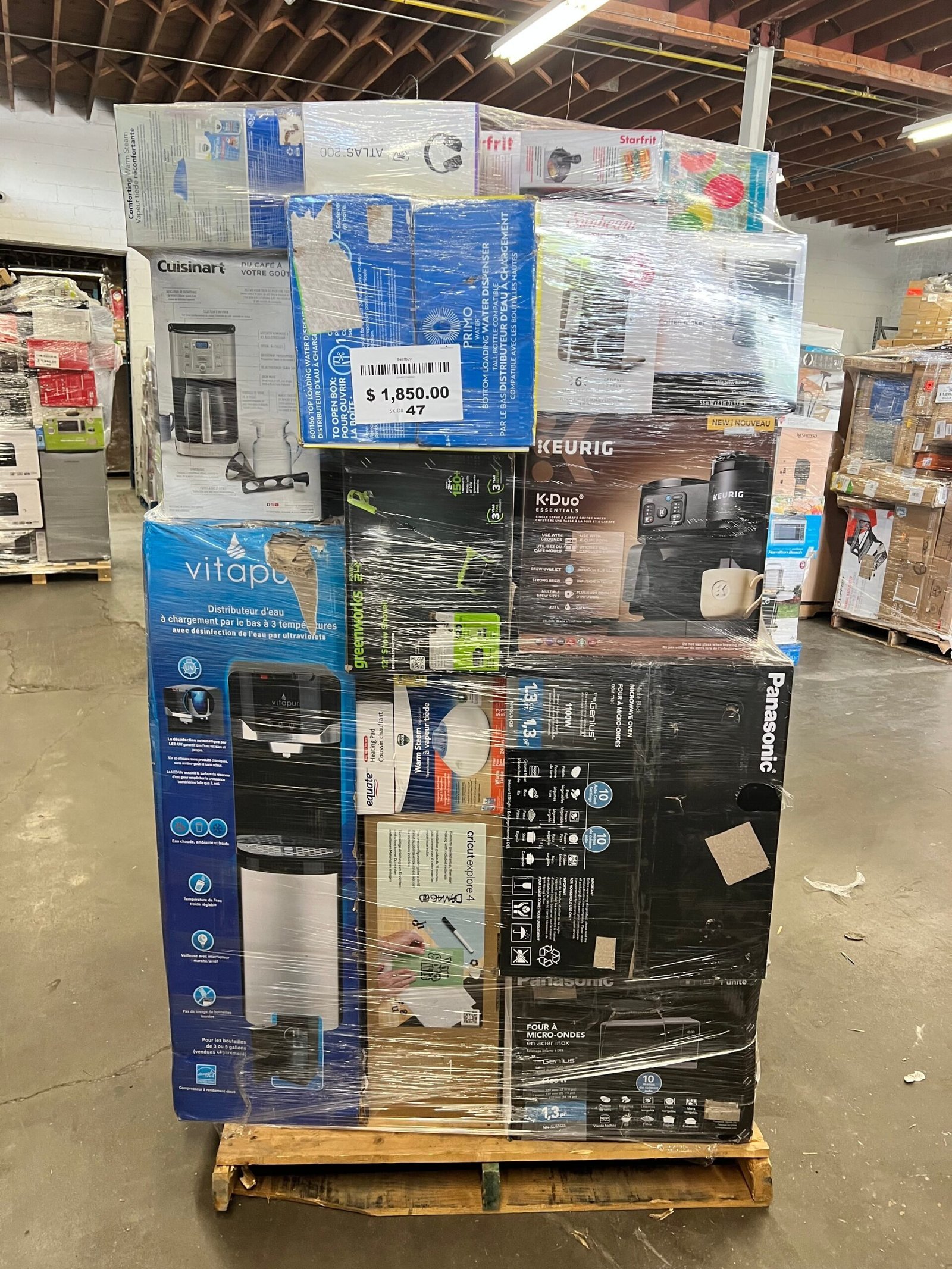 appliance-electronics-pallet-47-liquidation-pallet-wholesale-appliance-electronics-pallet-47-liquidation-pallet-wholesale-lpd-1244080689-scaled-1.jpg Appliance/Electronics Liquidation Pallet — Lot 3 - Image 1