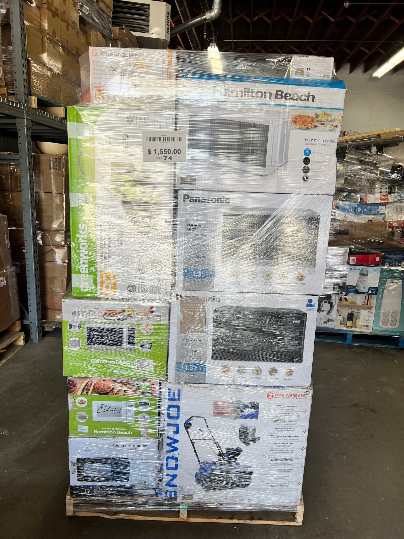 appliance-electronics-pallet-74-liquidation-pallet-wholesale-appliance-electronics-pallet-74-liquidation-pallet-wholesale-lpd-1238270743-scaled-1.jpg Appliance/Electronics Liquidation Pallet — Lot 16 - Image 1
