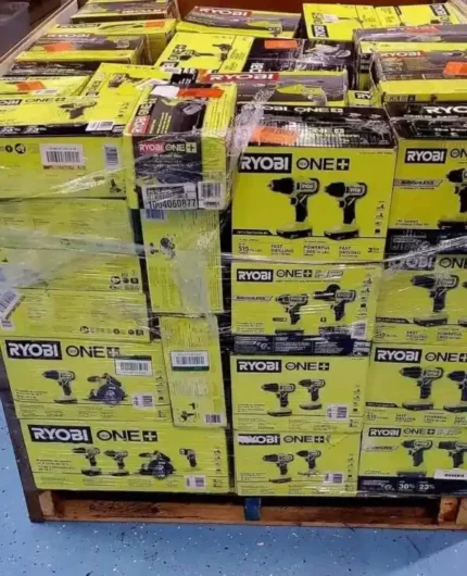 Ryobi Tools Liquidation Pallet