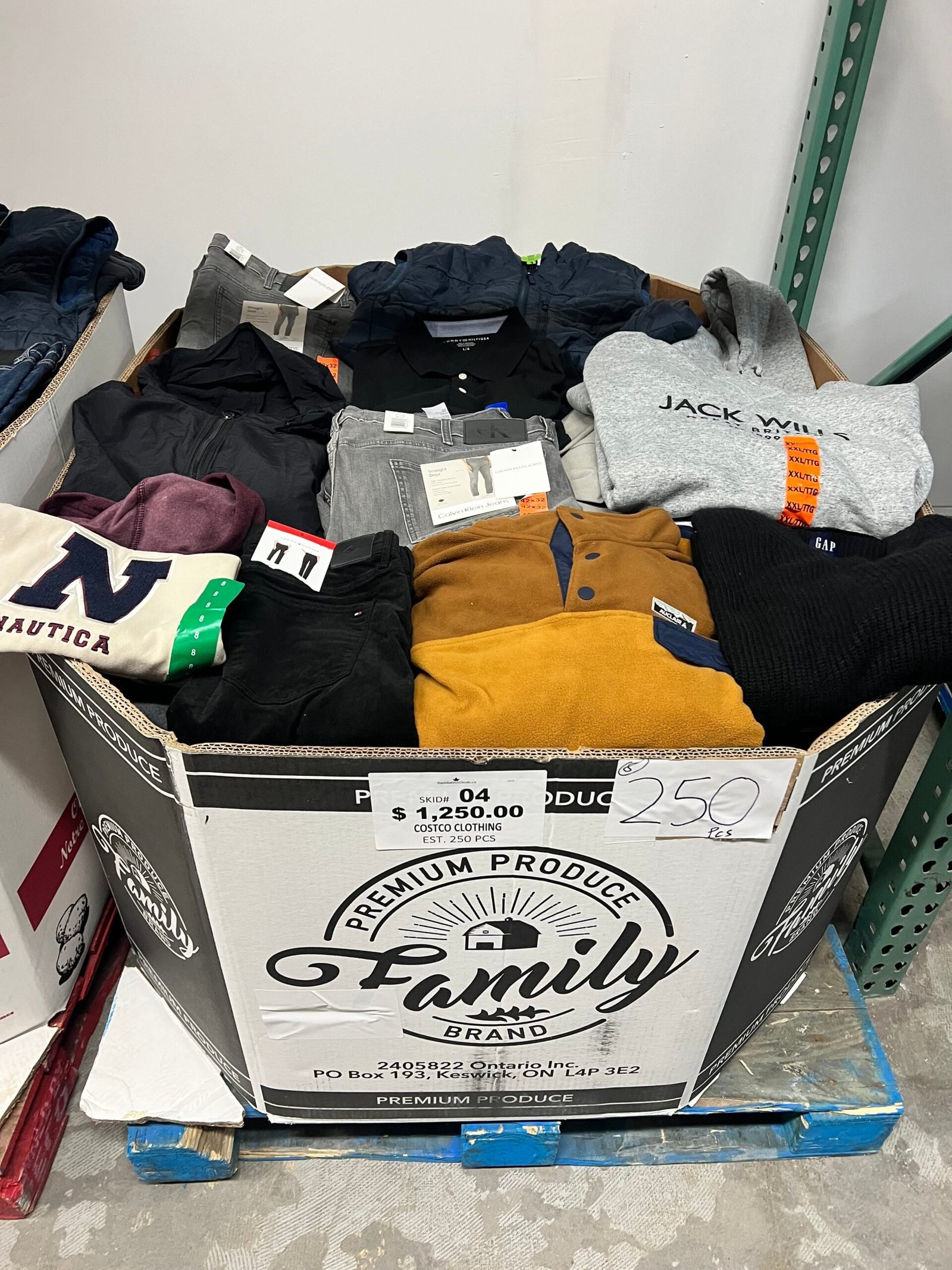 cw-clothing-4-250pcs-liquidation-wholesale-pallet-cw-clothing-4-250pcs-liquidation-wholesale-pallet-lpd-1232493373-scaled-1.jpg Brand Name Clothing – 250pcs Liquidation Pallet — Lot 20 - Image 1