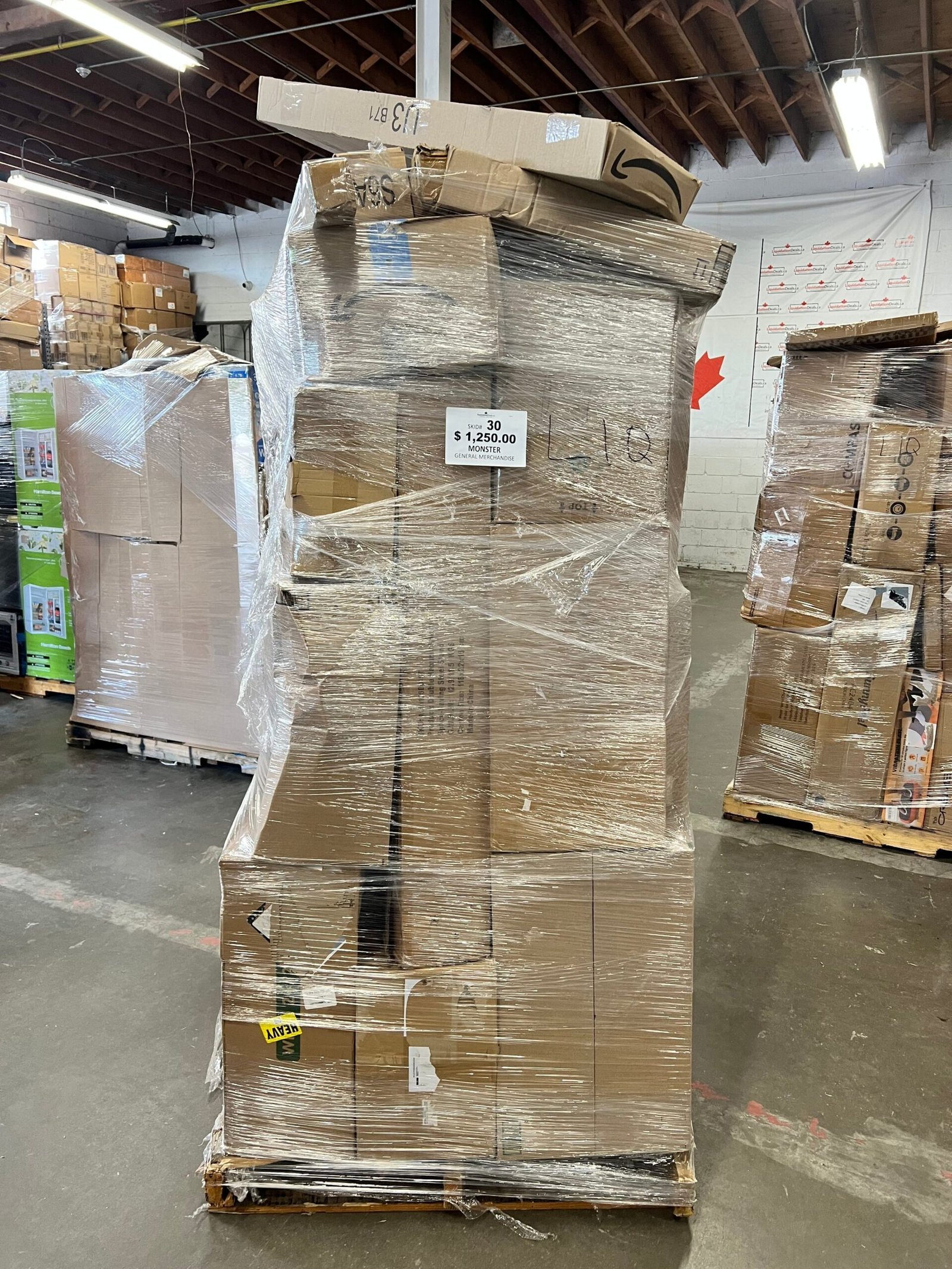 monster-general-merchandise-30-monster-general-merchandise-30-lpd-1244693881-scaled-1.jpg Monster General Merchandise Liquidation Pallet — Lot 8 - Image 1